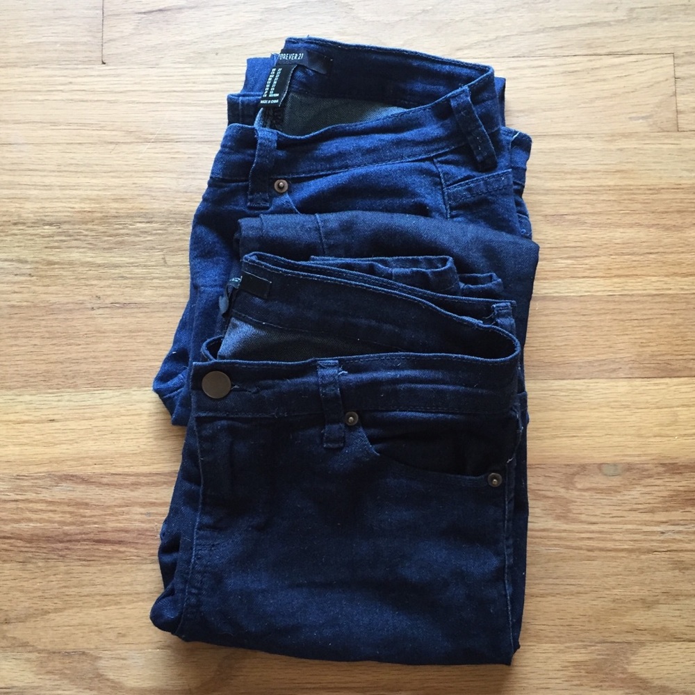 Bundle of two F21 blue pants